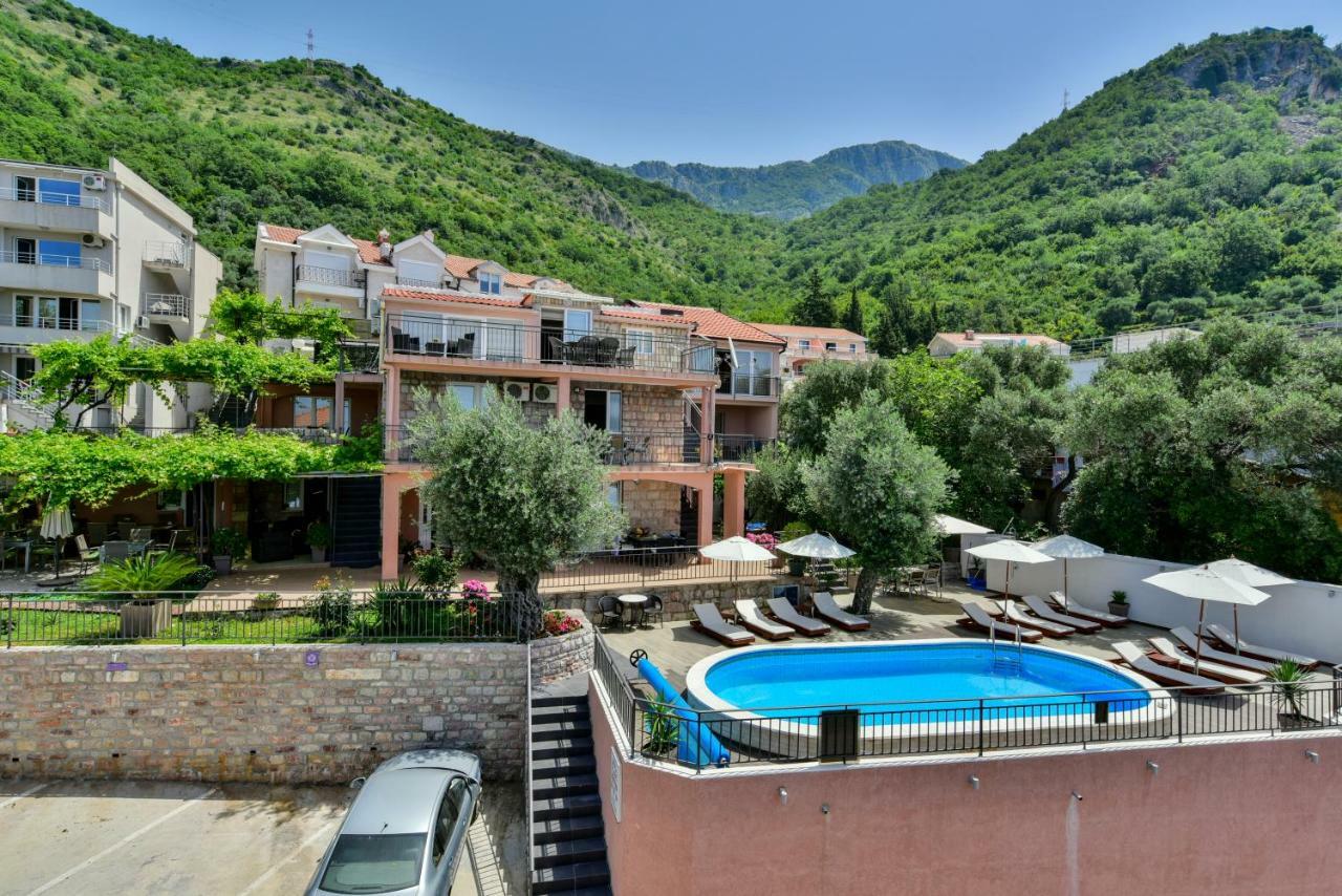 Apartments Kentera Lux Sveti Stefan Eksteriør bilde
