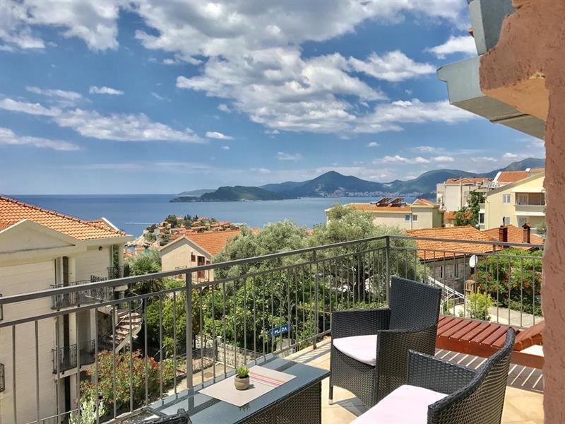 Apartments Kentera Lux Sveti Stefan Eksteriør bilde